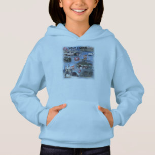 Flickor Hooded Sweatshirt från Kapstaden T Shirt