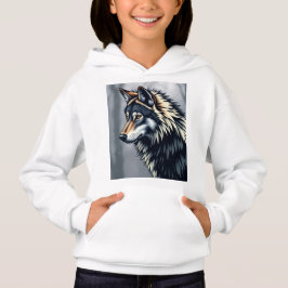 Flickor hoodie t shirt