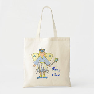 Flickor i Blue och Gult Fairy Costume Tygkasse