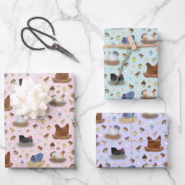 Flickor i Coop - rosa, lila, myntakaj