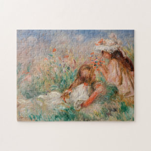Flickor i Grass   Pierre-Auguste Renoir Pussel