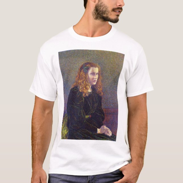 Flickor i Grönt (av Theo van Rysselberghe) T Shirt (Framsida)