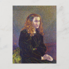 Flickor i Grönt (av Theo van Rysselberghe) Vykort