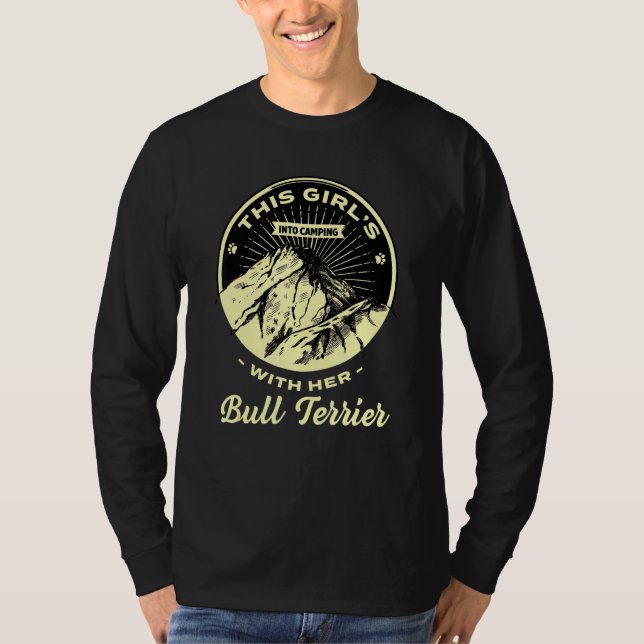 Flickor i kampanjen med hennes "Bull Terrier Bully T Shirt (Framsida)