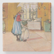 Flickor i köket (klassisk svensk konst)