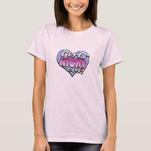 Flickor i natt ut T-Shirt