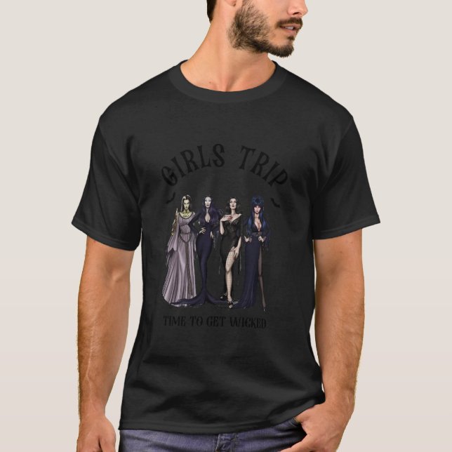 Flickor i Resa för att bli sjuka T Shirt (Framsida)