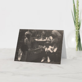 Flickor i Röda korsjuksköterskadräkt får det väl Kort