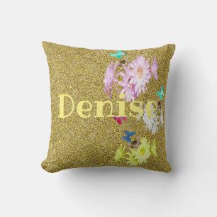 Flickor kallade Denise, Speckled Throw Cushion Kudde