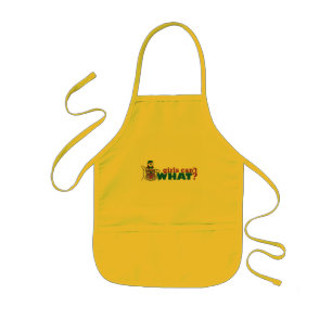 Flickor kan inte göra vad? Logotypen Flickdrumme Barnförkläde