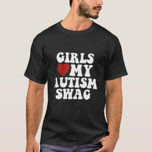 Flickor Kärlek Mina stismsvag Ljugonskorggåvor T Shirt