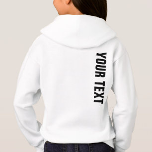Flickor, kläder bakåt Skriv ut Namn T Shirt