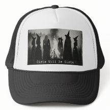 "Flickor kommer att bli flickor" Vintage Truckerke