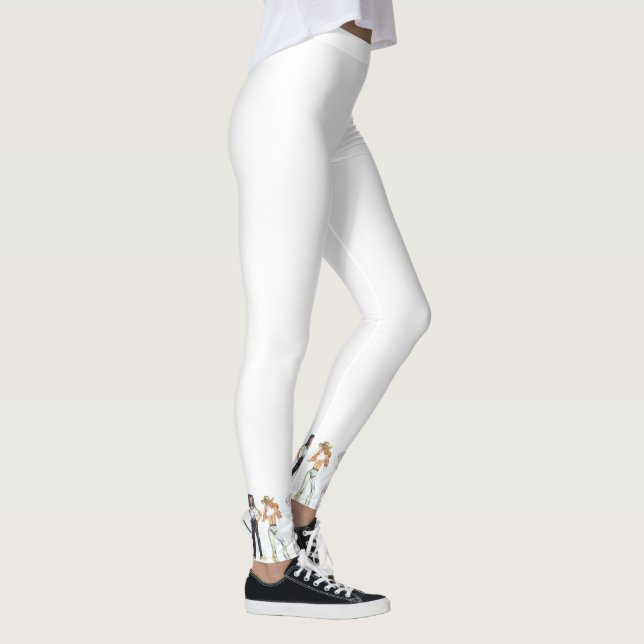 FLICKOR KOMMER ATT VARA FLICKOLAGAR LEGGINGS (Höger)