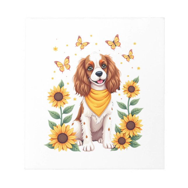 Flickor Kvinnor Mamma Cavalier King Charles Spanie Anteckningsblock (Framsida)