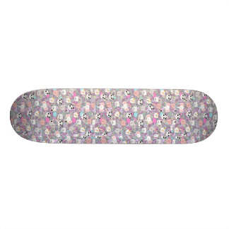 Flickor kyler pastellfärgade färger för Kawaii Old School Skateboard Bräda 21,6 Cm