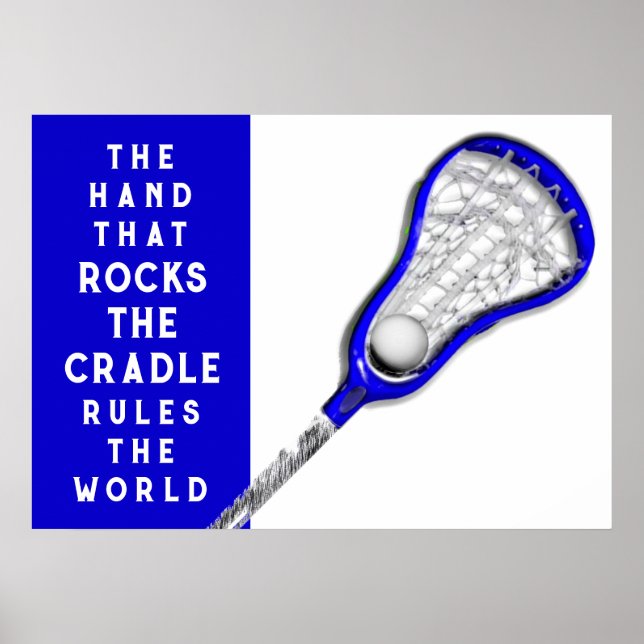 Flickor Lacrosse Poster (Framsidan)