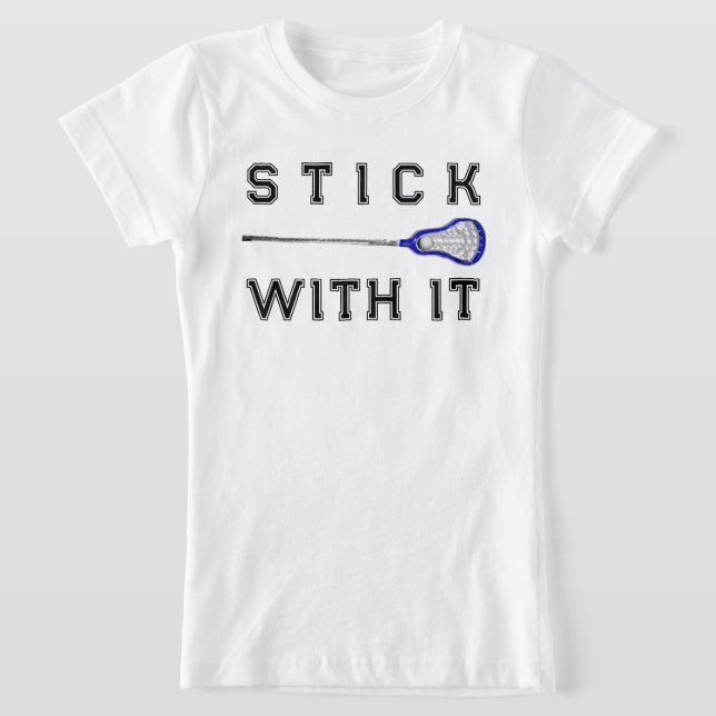 Flickor Lacrosse Tee Shirt (Laydown)