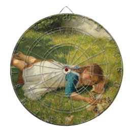 Flickor leker med Chickar (Hen och Chicken) Darttavla