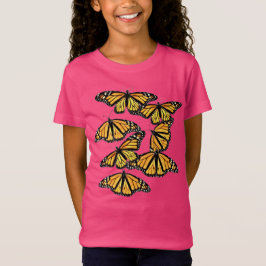 Flickor, många monarker t shirt