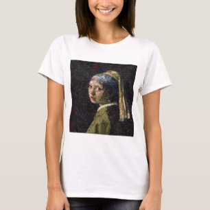 Flickor med jordgubbsrötter t shirt