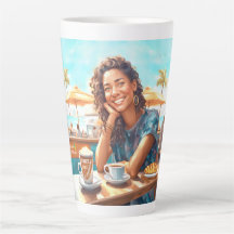 Flickor med kaffeavbrott