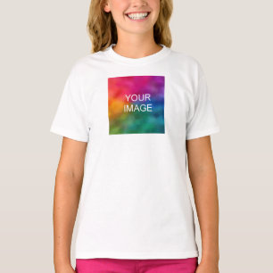 Flickor med klädesplagg fram- och baksida Lägg til T Shirt