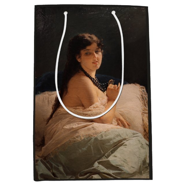 Flickor med Medallion (av Gerolamo Induno) (Framsidan)