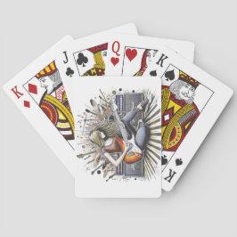 Flickor med musikaliska vibes casinokort