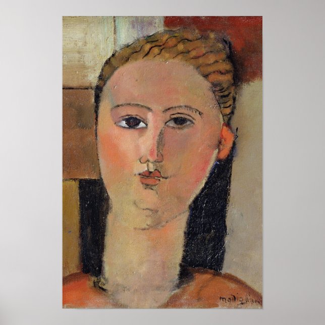 Flickor med rött hår, 1915 poster (Framsidan)