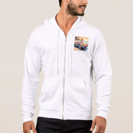 Flickor med sportbil t shirt