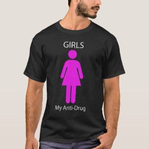 Flickor (min Anti-Drog) T-shirt