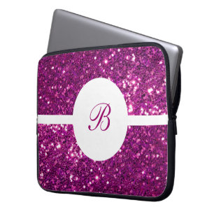 Flickor Monogram Laptop sleeve