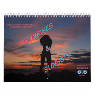 Flickor, nästa dörr, soluppgång och soluppsätt kalender