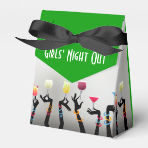 Flickor Night Out Cocktail Party Presentaskar