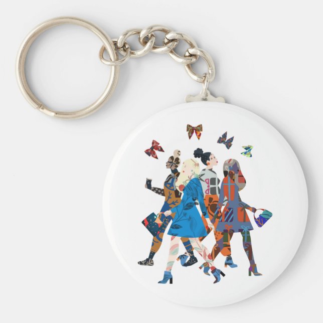 Flickor Nyckelring (Framsidan)