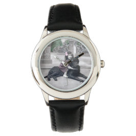 Flickor och hennes Hund Armbandsur