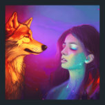 Flickor och hennes Varg AI Genererade Fantasy Pop  Poster<br><div class="desc">Jag kärlek kontrasten mellan vargen och hans flicka eller är det en flicka och hennes varg,  hennes frysta ögonblick och hans vetskap. Om man tänker på en tidpunkt då två världar träffas,  men ändå verkar åtskilda,  kommer detta mystiska biet att väva en saga till dessa redon att lyssna på.</div>