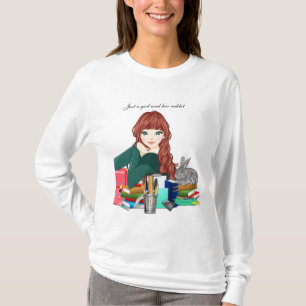 Flickor och kanin Shirt T