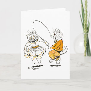 Flickor och pojkar, Louis Wain Kort