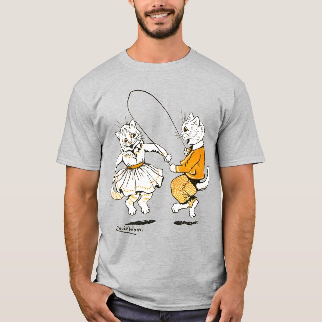 Flickor och pojkar, Louis Wain T Shirt (Framsida)