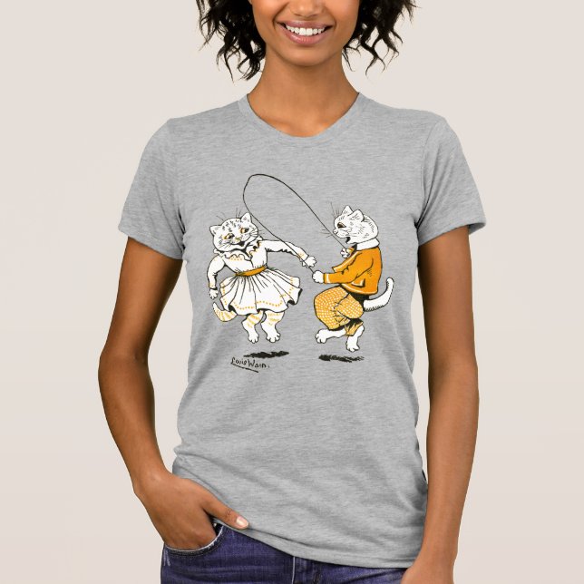 Flickor och pojkar, Louis Wain T Shirt (Framsida)