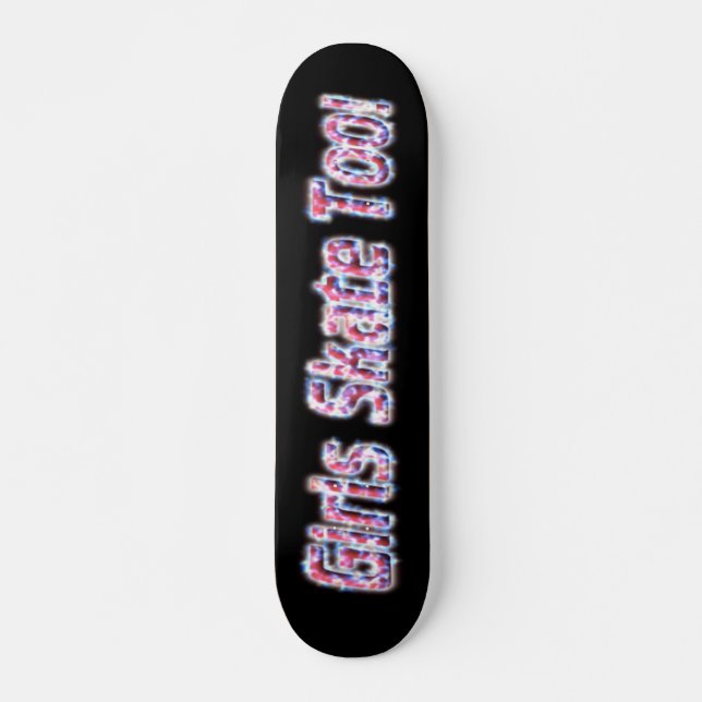Flickor också! Skateboard nr 3 (Framsida)