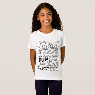 Flickor önskar precis att ha grundläggande t shirt