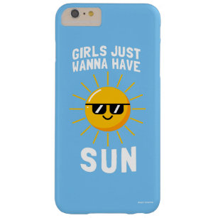 Flickor önskar precis att ha solen barely there iPhone 6 plus fodral
