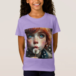 Flickor överst t shirt