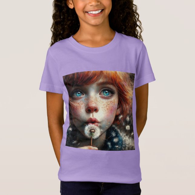 Flickor överst t shirt (Framsida)