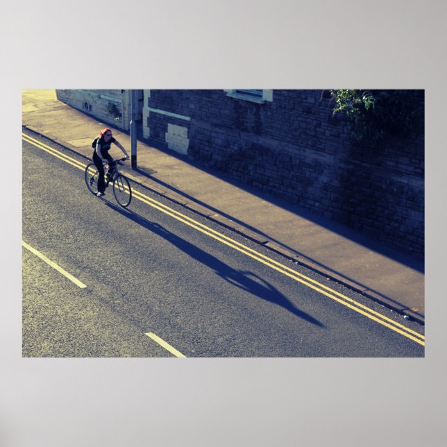 Flickor på en cykel (Kor Processaa effekt) Poster (Framsidan)