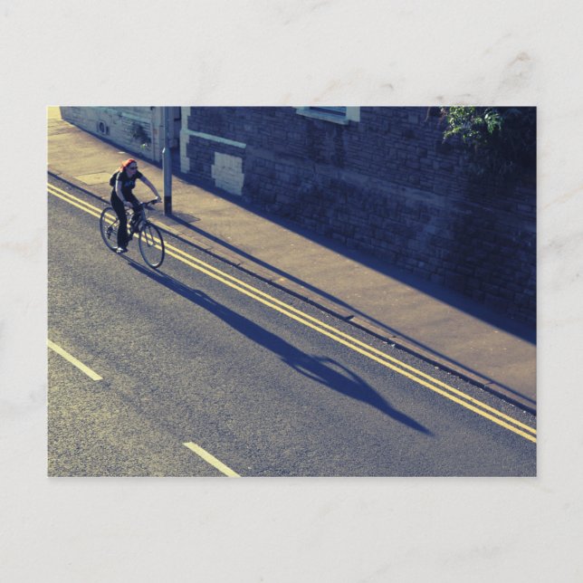 Flickor på en cykel (Kor Processaa) Vykort (Framsida)