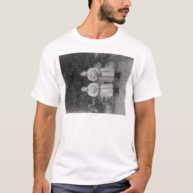 Flickor på privatskolan i Istanbul Turkiet Tee Shirt (Framsida)